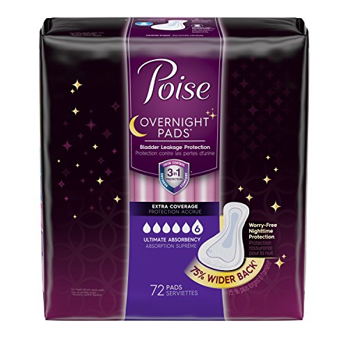 best postpartum pad - poise overnight