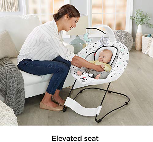 Fisher-Price Deluxe Bouncer: See & Soothe, Starry Night