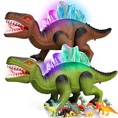 STEAM Life Walking Dinosaur Toy Robot Dinosaur Toy Walks, Mouth Moves, Roars and Lights Up - Robot Toys for Kids 3-5 Electronic Pet Dino Toy for Boys Girls 3 4 5 6 7 8 Year Old