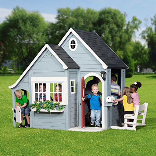 Discovery Backyard Spring Cottage Cedar Playhouse