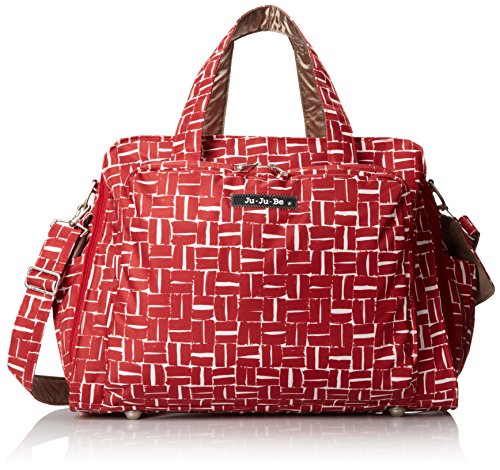 JuJuBe Be Prepared Travel Carry-on/Diaper Bag, Onyx Collection - Syrah Syrah