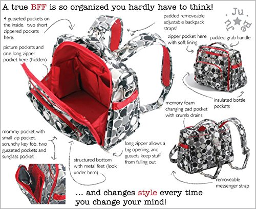 Image of the Ju-Ju-Be Legacy Collection B.F.F. Convertible Diaper Bag, The Queen of the Nile