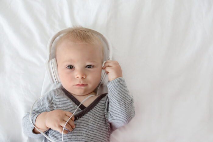 Baby Wearing Noise Cancellation Ear Phones
