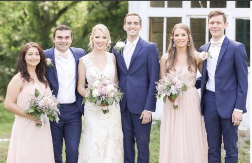 The Barker kids and their spouses