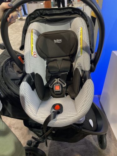 britax b-free stroller and endeavor infant car seat