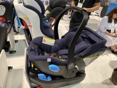 clek infant car seat in base