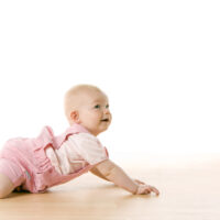 how to help baby crawl