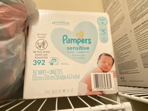 pampers sensitive baby wipes