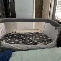 papablic 2 in 1 bonni bassinet, bedside sleeper