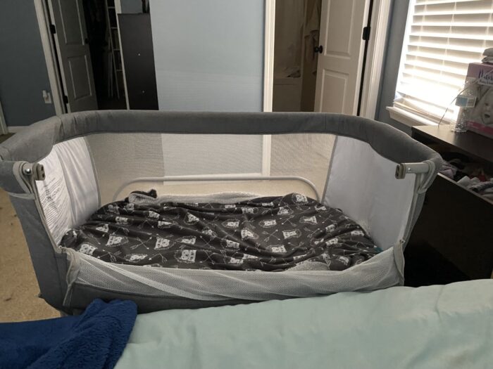 papablic 2 in 1 bonni bassinet, bedside sleeper