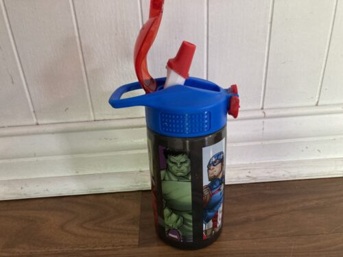 marvel kids water bottle