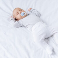 Sleeping Baby with Pacifier