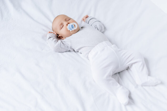 Sleeping Baby with Pacifier