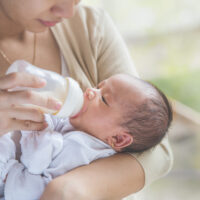 switching nipple sizes on baby bottle