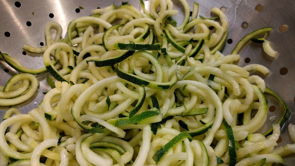 Zucchini, Noodle, Noodles, Zoodle, Zoodles, Spiralized