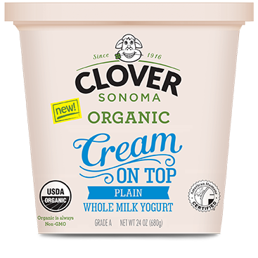 Clover organic farms yogurt