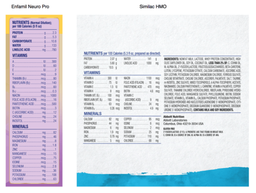 Enfamil NeuroPro Ingredients